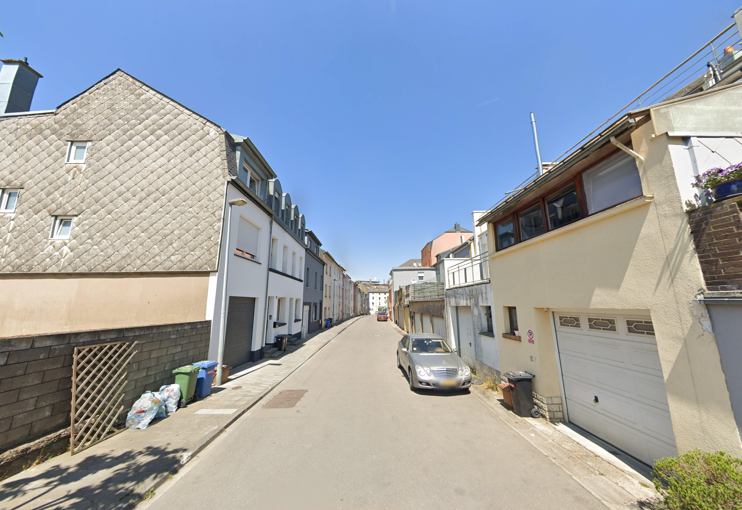 Photo of street in Differndange, Luxembourg